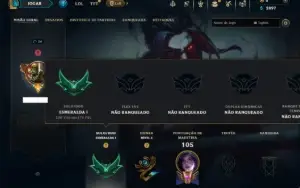 Esmeralda 1 com 75 Champs e 4 Skins