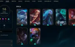 Conta League of Legends Full Acesso - 45 Champs e 16 Skins