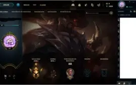 2 contas de lol com skins
