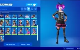 conta fortnite feita pc