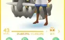 Conta Pokemon Go top nv 43 foco PvP