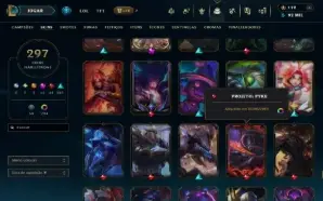 Conta Lol com repasse de toda a titularidade + 297 skins