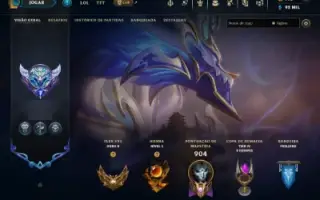 Conta Lol com repasse de toda a titularidade + 297 skins