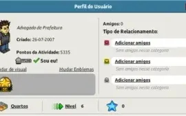 CONTA HABBO 2007 (PERSONAGENS: 2009 e 2010)