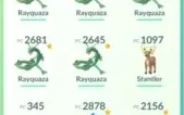Conta Pokemon GO nv 20 com Rayquaza, kyogre e groudon