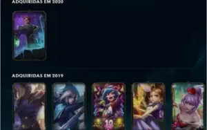 Conta acc lol league of legends gold ouro 2