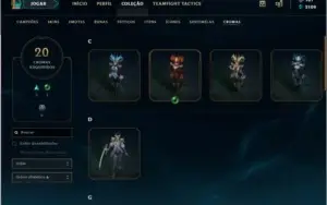 Conta League of Legends D3