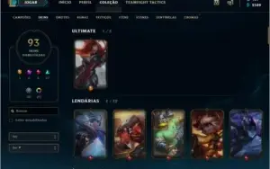 Conta League of Legends D3