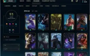Conta League of Legends D3