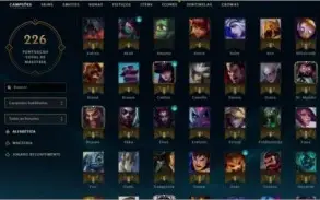 Conta Unranked League of Legends (2013) lvl 65