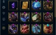 CONTA PLATINA 3,  45 SKINS,  112 CHAMPS!