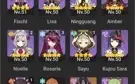 CONTA GENSHIN 10 PERS 5*
