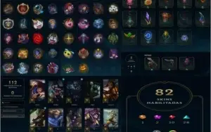 Conta League of Legends varias Skins !!
