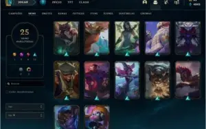 LEVEL 96 - MF VINGADORA EXOCÓSMICA + 25 SKINS + 3 CHROMAS