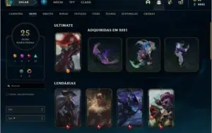 LEVEL 96 - MF VINGADORA EXOCÓSMICA + 25 SKINS + 3 CHROMAS