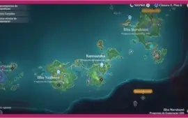 Ganyu e Zhongli + perfuradora prismatica e amos