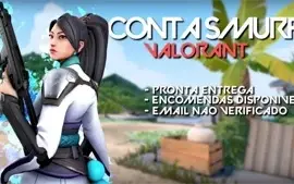 ✨ PROMOÇÃO ✨CONTAS VALORANT SMURFS - NFA - UNRANKED - LVL 20