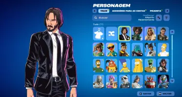 Conta Fortnite | 75 Skins | Outlaw Midas | Entrega automátic