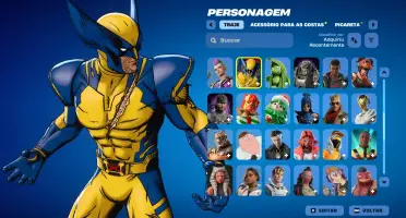 Conta Fortnite | 89 Skins | Wolverine | Entrega automática!