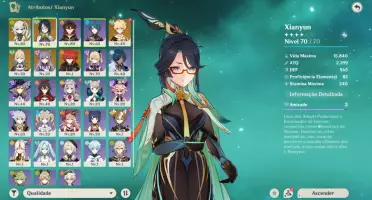 Conta Genshin Impact | Nahida + Xianyun + Qiqi | Automática