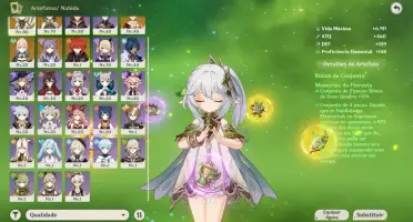 Conta Genshin Impact | Nahida + Xianyun + Qiqi | Automática