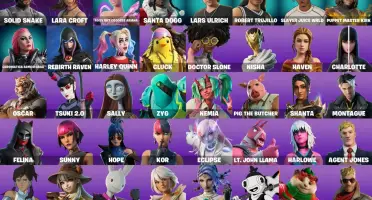 Conta Fortnite | 61 Skins | Lara Croft | Entrega automática