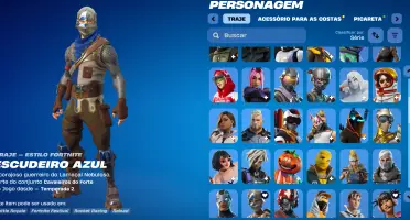 Conta Fortnite, season 1 cap 2 primeiro passe + freestyle