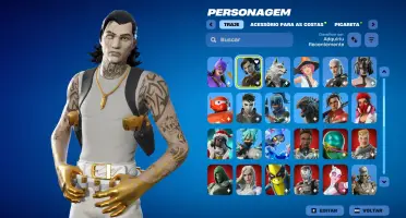 Conta Fortnite | 85 Skins | Outlaw Midas | Entrega automátic