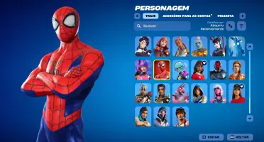 Conta Fortnite | 115 Skins | Spider-Man | Entrega automática