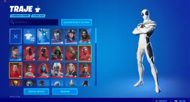 CONTA FORTNITE CAP 1 SEASON 8 COM SALVE O MUNDO