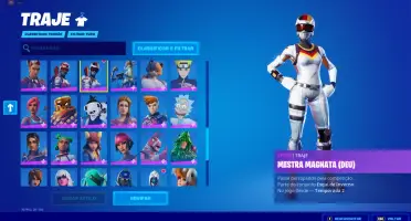 CONTA FORTNITE CAP 1 SEASON 8 COM SALVE O MUNDO