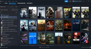 Steam Conta Com mais de 50 Jogos 20 ANOS DE CONTA