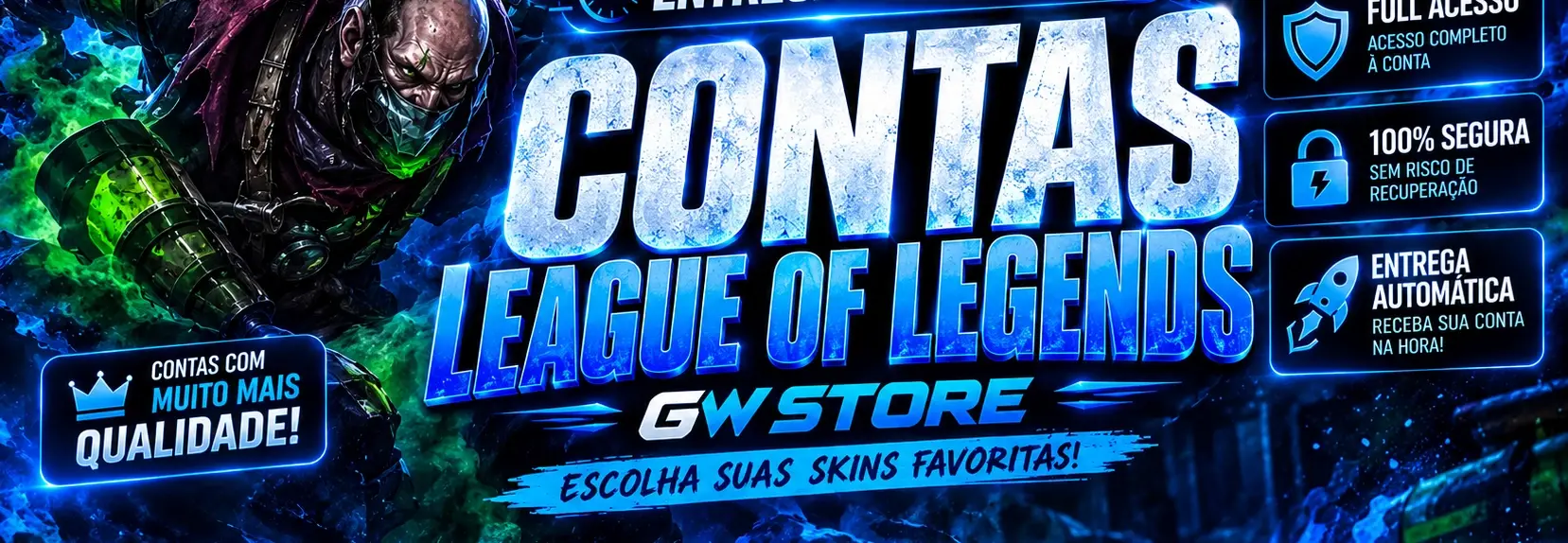Contas League Of Legends Level 20+