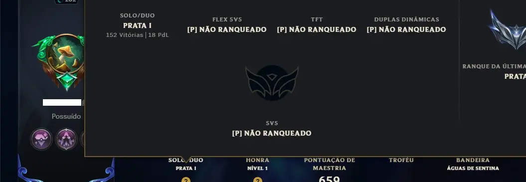 Prata 1 com TODOS os Champs e 311 Skins ( ADC / JG )