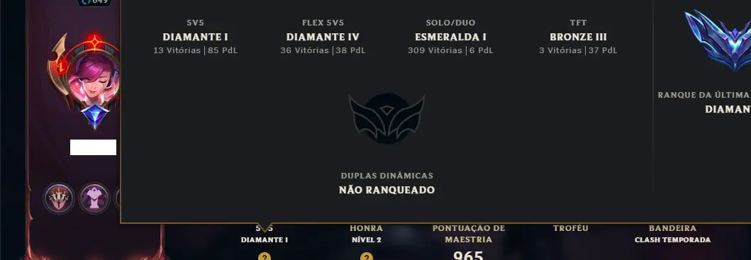 Esmeralda 1 com TODOS os Champs e 272 Skins +13 Vitoriosas