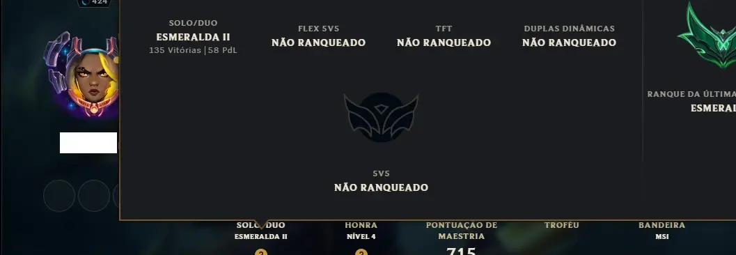 Esmeralda 2 com TODOS os Champs e 214 Skins +3 Prestigios