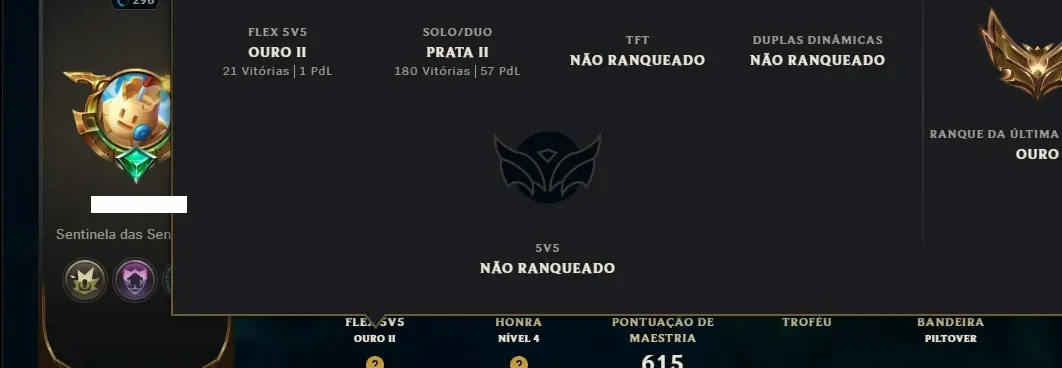 Prata 2 com TODOS os Champs e 237 Skins ( SUP / ADC )