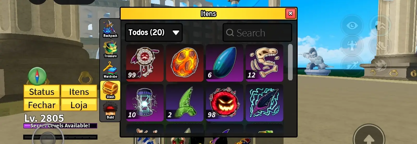 BLOX FRUITS LV 2805 | DRACO V4 | T-REX MAESTRIA 500 | GODHUM
