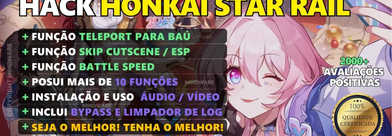 HACK HONKAI STAR RAIL v4.4 🚀100% INDETECTÁVEL E RECOMENDADO