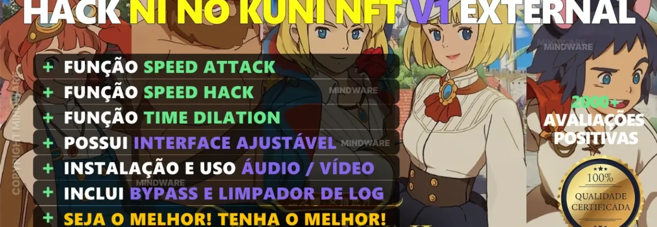 HACK NI NO KUNI V1 🚀 100% INDETECTÁVEL E RECOMENDADO