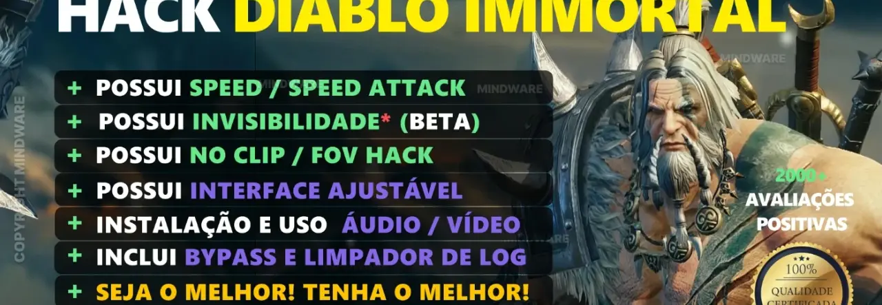 HACK DIABLO IMMORTAL v5.0.0🚀100% INDETECTÁVEL E RECOMENDADO