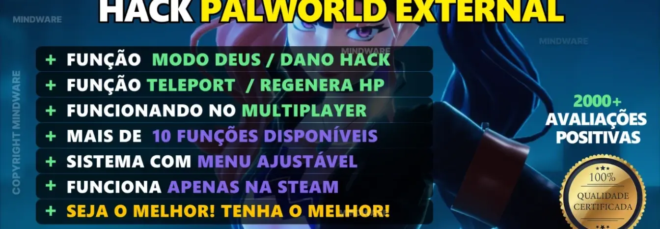 Hack Palworld v1.0✅ Multiplayer e 100% Seguro l VERSÃO STEAM