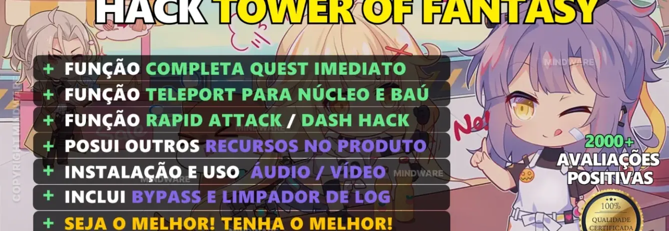HACK TOWER OF FANTASY WARP SERVER v6.1.1 🚀100% INDETECTÁVEL