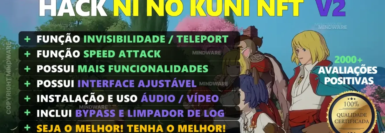 HACK NI NO KUNI NFT V2 🚀 100% INDETECTÁVEL E RECOMENDADO
