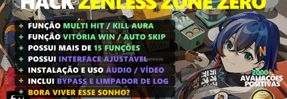 HACK ZENLESS ZONE ZERO V3.1🚀100% INDETECTÁVEL E RECOMENDADO