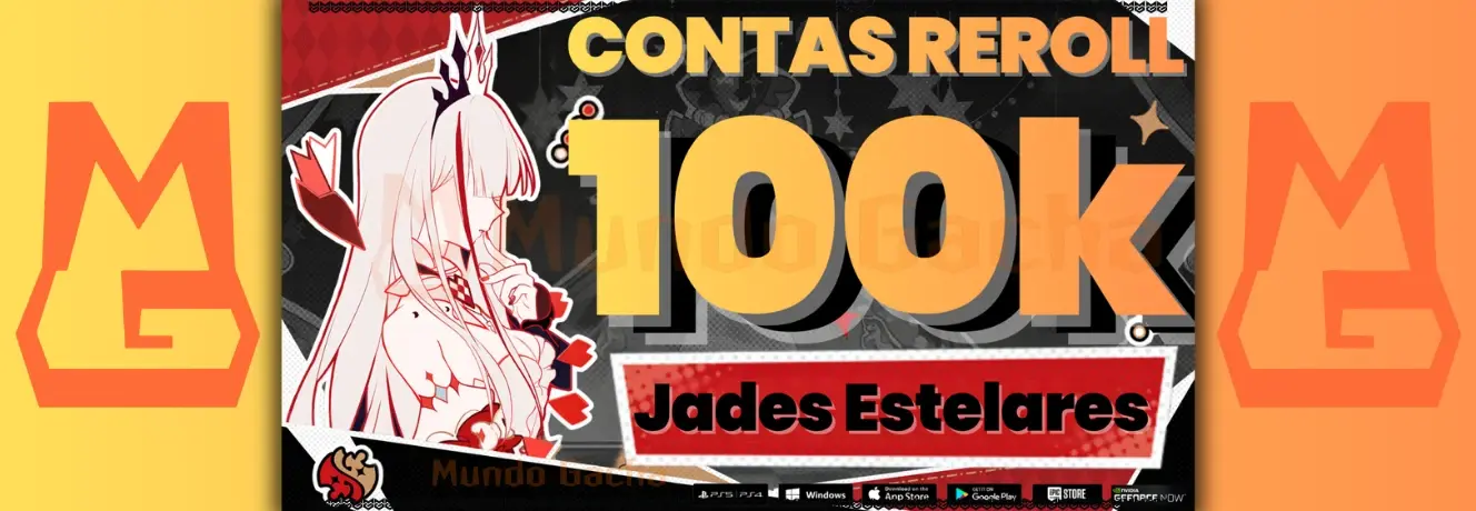 🟢HONKAI STAR RAIL Reroll com Jade Estelar ✨