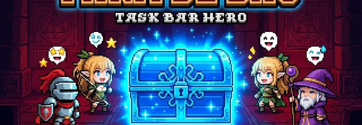 Task Bar Hero Farm Baú