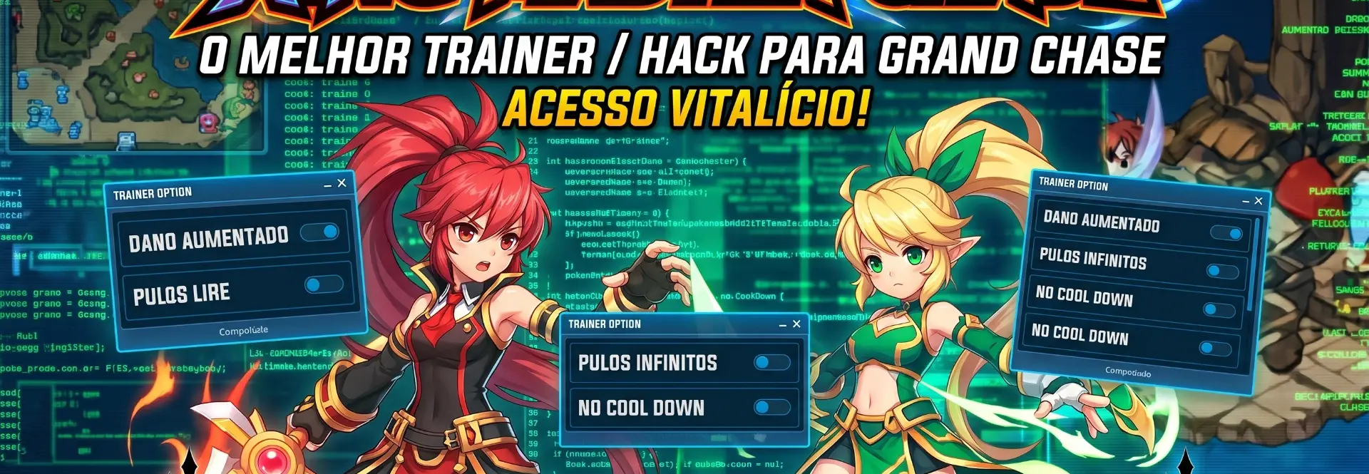 Hack Grand Chase - Cheat/Trainer - XingMasterChase