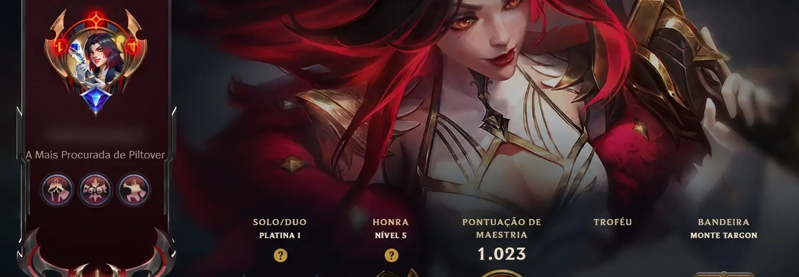 Conta Lol Nível 1039 Com 3 Exaltadas