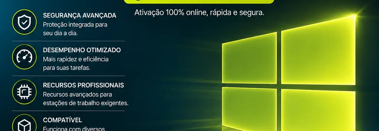 #Windows 10 Pro Workstation – Chave Original  Emissão de NF